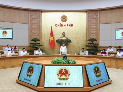 Thủ tướng Chính phủ Lê Minh Hưng chủ trì Phiên họp Chính phủ chuyên đề xây dựng pháp luật tháng 8/2026 (Phiên thứ hai) - Ảnh: chinhphu.vn