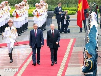 Quan hệ Việt - Nga phát triển mạnh mẽ, vì lợi ích nhân dân hai nước và hòa bình, hợp tác khu vực, thế giới 