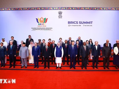 Các đại biểu tham dự Hội nghị Thượng đỉnh BRICS lần thứ 18. Ảnh: TTXVN.