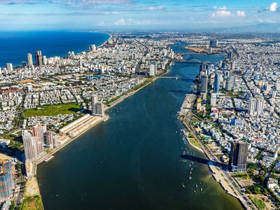 Căn hộ thương mại dịch vụ ven sông Hàn đang trở thành "gà đẻ trứng vàng", mang lại dòng tiền khai thác bền vững cho nhà đầu tư. Ảnh: Ánh Dương.