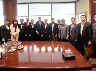Đoàn công tác UBND TP. Đà Nẵng làm việc với đại diện Tập đoàn HAS. Ảnh: Đoàn công tác