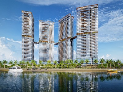 Căn hộ Palm River: Đưa trải nghiệm nghỉ dưỡng vào đời sống đô thị