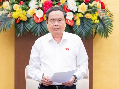 Chủ tịch Quốc hội Trần Thanh Mẫn phát biểu bế mạc - Ảnh: QH. 