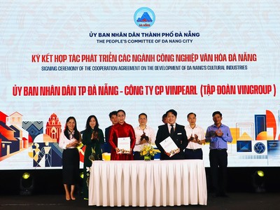 Thành phố Đà Nẵng ký kết hợp tác với Công ty CP VinPearl.