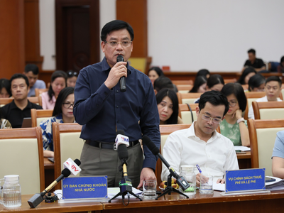 Ông Hoàng Văn Thu - Phó Chủ tịch Ủy ban Chứng khoán Nhà nước (UBCKNN). Ảnh: Mạnh Tuấn