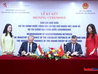 Việt Nam - Luxembourg ký kết hợp tác, thúc đẩy dòng vốn đầu tư quốc tế 