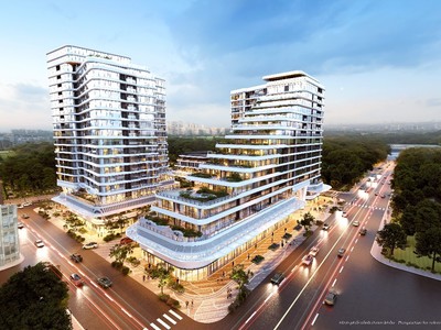 Hình phối cảnh dự án Phú Mỹ Hưng Triton Crown.