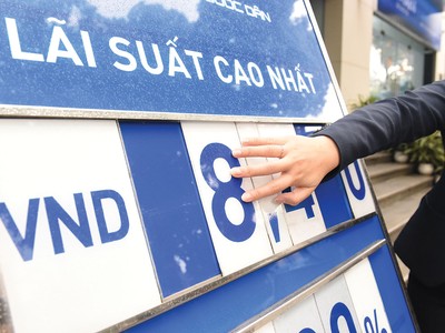 Lãi suất huy động hiện phổ biến ở vùng 8 - 9,2%/năm cho kỳ hạn từ 6-12 tháng