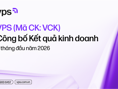 Chứng khoán VPS (VCK) quý thứ 5 liên tiếp lãi trước thuế trên 1.000 tỷ đồng