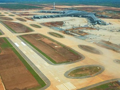 Sân bay Long Thành đang hoàn thiện các hạng mục cuối cùng để khai thác vào tháng 12/2026 - Ảnh: Lê Toàn
