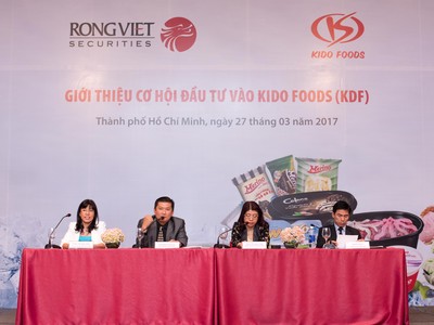 IPO KIDO Foods: Giá chào bán 52.000 đồng/CP, kế hoạch lãi trước thuế 277 tỷ đồng