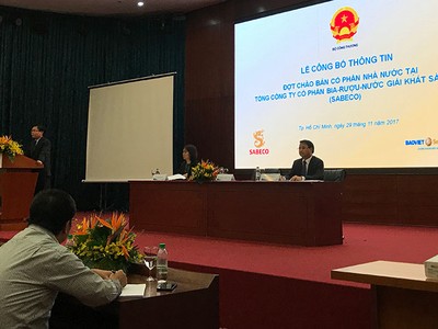 Thoái vốn nhà nước tại Sabeco: Chào bán 53,59% vốn, giá khởi điểm 320.000 đồng/cổ phiếu