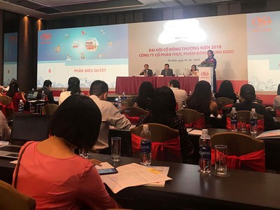 Đại hội cổ đông Kido Foods (KDF): Đặt kế hoạch lãi 195 tỷ đồng, sẽ chuyển lên sàn HOSE