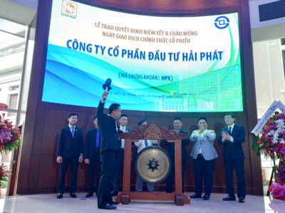 HPX chính thức chào sàn HOSE