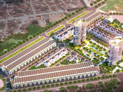 Khu Đô Thị Phú Xuân DamSan hơn 10ha tại tỉnh Thái Bình của ADS đang trong thời gian thi công. 