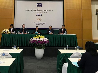 ĐHCĐ REE: Đặt kế hoạch lợi nhuận giảm mạnh