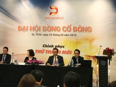 ĐHCĐ Digiworld (DGW): Động lực tăng trưởng từ hàng tiêu dùng và thiết bị văn phòng