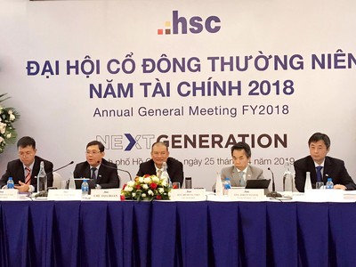 ĐHĐCĐ Chứng khoán HSC (HCM): Cổ đông chất vấn HSC có thao túng trên thị trường phái sinh