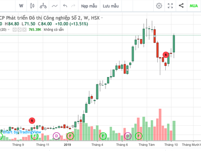 Thị giá cổ phiếu D2D tăng hơn 145% từ đầu năm đến nay (tính theo giá điều chỉnh)
