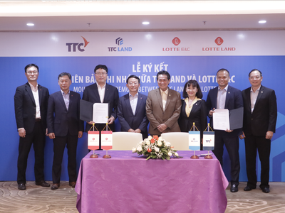 Lotte E&C sẽ rót 100 triệu USD phát triển dự án cùng TTCland