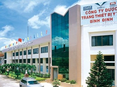 Bidiphar (DBD) được cấp chủ trương đầu tư dự án nhà máy sản xuất thuốc vô trùng thể tích nhỏ