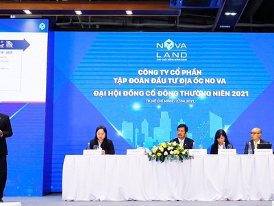 ĐHCĐ Novaland (NVL): Giai đoạn 2021-2023 lợi nhuận ước đạt 2 tỷ USD, tăng thêm 10.000 ha quỹ đất đến 2030