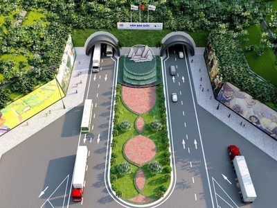 Mô phỏng hầm Bản Giốc - thuộc dự án cao tốc Đồng Đăng - Trà Lĩnh