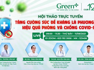 Tăng cường sức đề kháng là phương pháp hiệu quả phòng và chống dịch