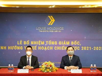 Louis Holding bổ nhiệm Tổng giám đốc, khẳng định không làm giá cổ phiếu