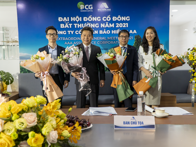 Các nhân sự mới tham gia HĐQT của Bảo hiểm AAA