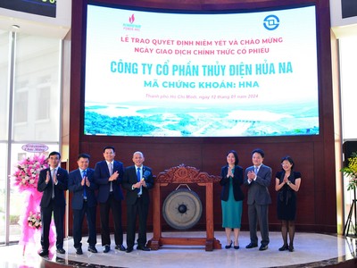Thuỷ điện Hủa Na (HNA): Ước lợi nhuận năm 2023 vượt 42% kế hoạch, cổ phiếu tăng kịch trần trong phiên thứ 2 lên sàn HOSE