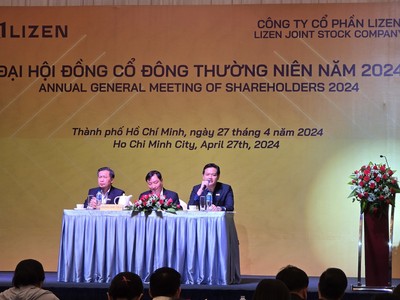 ĐHCĐ Lizen (LCG): Cổ đông chất vấn tính khả thi kế hoạch doanh thu trên 2.400 tỷ đồng