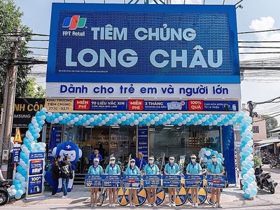 FPT Retail (FRT): Lượng khách hàng tiêm vaccine cúm mùa tăng mạnh
