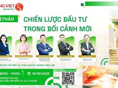 Chứng khoán Rồng Việt tổ chức hội thảo “Chiến lược đầu tư trong bối cảnh mới”