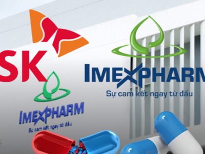 SK sắp thoái toàn bộ vốn tại Imexpharm (IMP) cho tập đoàn dược phẩm Trung Quốc, giá trung bình 57.400 đồng/CP