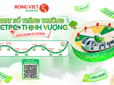 Chứng khoán Rồng Việt (VDS) khởi động chương trình “Metro Thịnh Vượng”, cùng nhà đầu tư đón sóng nâng hạng