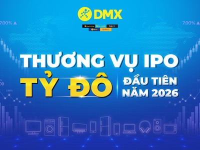 Bom tấn" IPO Điện Máy Xanh: Chính thức mở sổ đăng ký, cơ hội sở hữu cổ phiếu tăng trưởng, cổ tức 40% tiền mặt trong 2026