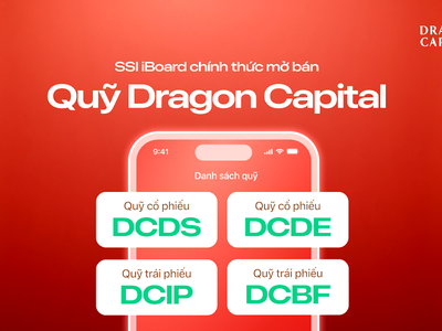 SSI iBoard mở rộng danh mục sản phẩm quỹ mở, bổ sung danh mục quỹ Dragon Capital