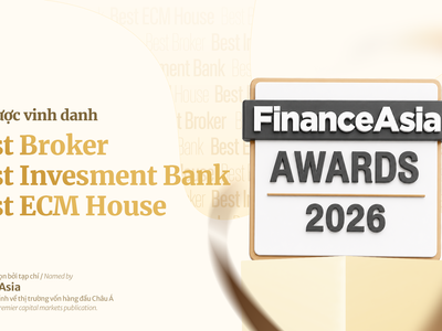FinanceAsia vinh danh SSI tại ba hạng mục cốt lõi của thị trường vốn Việt Nam