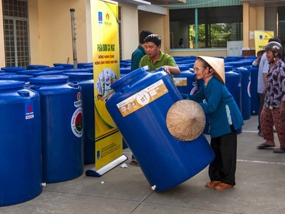 Phân bón Cà Mau hỗ trợ Đồng bằng sông Cửu Long bị hạn mặn