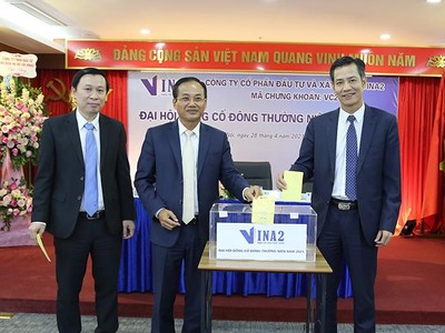 Đại hội đồng cổ đông VINA 2 (VC2): Tăng vốn gấp đôi, thúc đẩy đầu tư