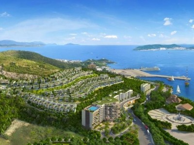 Phối cảnh dự án khu biệt thự biển và dịch vụ du lịch Anh Nguyễn tại Nha Trang - Khánh Hòa
