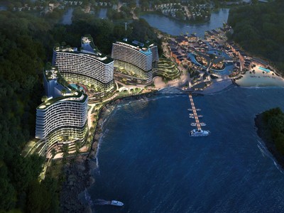 Một góc dự án Cát Bà Amatina