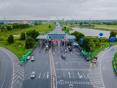 Tasco (HUT) hoàn thành ETC toàn bộ 4 tuyến cao tốc của VEC