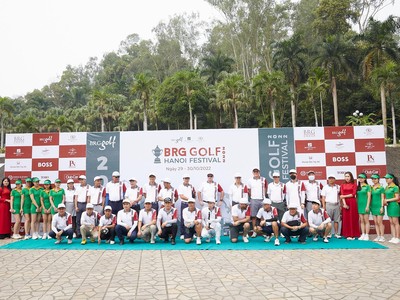 Tưng bừng giải gôn 2022 BRG Golf Hanoi Festival