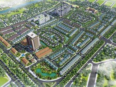 Toàn cảnh Dự án nhà ở thương mại Khu phức hợp Thủy Vân giai đoạn 2 