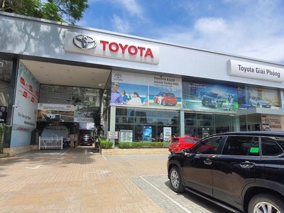 Toyota Giải Phóng – một trong 83 showroom ô tô thuộc hệ thống Savico (thành viên của SVC Holdings)