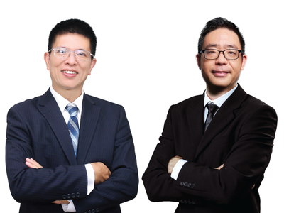 Ông Phạm Văn Dũng (trái) và ông Nguyễn Thiện Minh (phải)