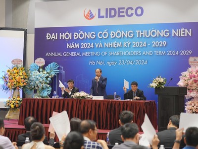 Lideco (NTL): Sau ĐHCĐ sẽ chốt quyền chia tiếp cổ tức 25% bằng tiền mặt