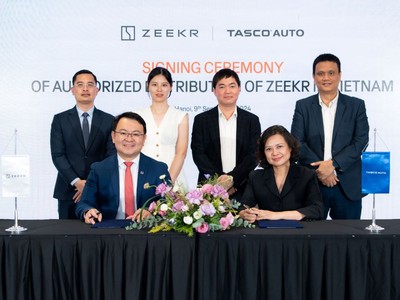 Zeekr hợp tác với Tasco Auto 